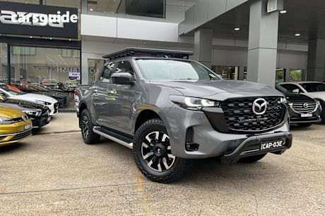 Grey 2025 Mazda BT-50 Dual Cab Chassis GT (4X4)