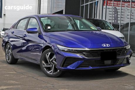 Blue 2025 Hyundai I30 Sedan Premium