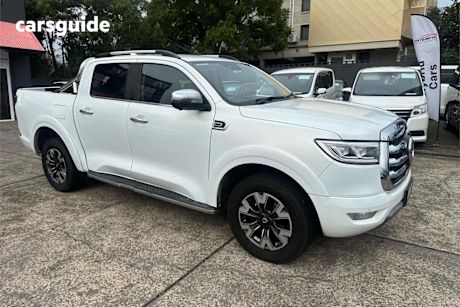 White 2022 GWM UTE Dual Cab Utility Cannon-L (4X4)