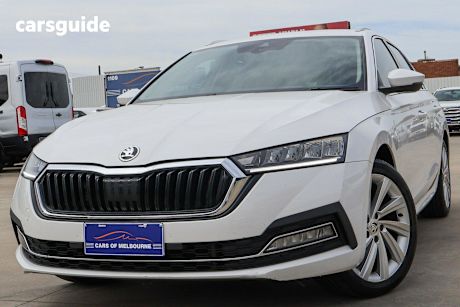 White 2021 Skoda Octavia Wagon 110 TSI Ambition