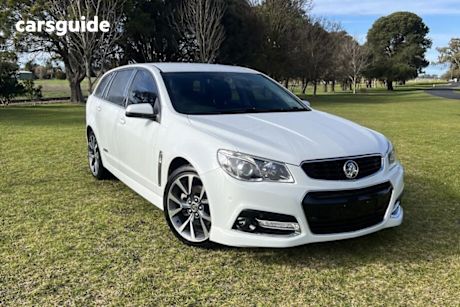 White 2015 Holden Commodore Sportswagon SS-V