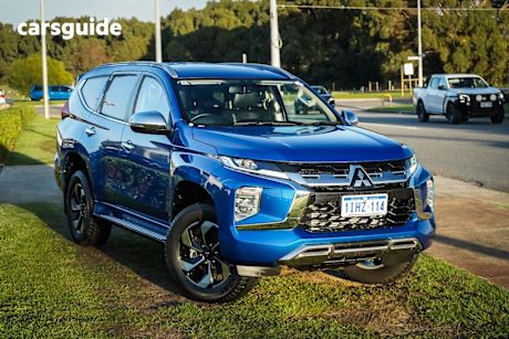 Blue 2024 Mitsubishi Pajero Sport Wagon GLS (4WD) 7 Seat
