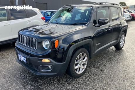 Black 2015 Jeep Renegade Wagon Longitude