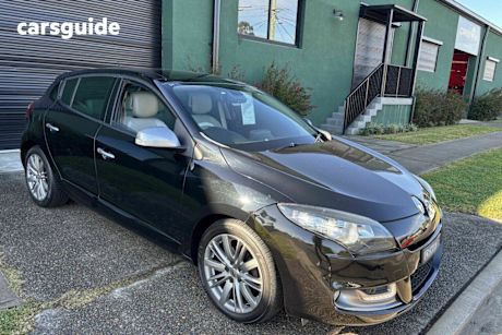 Black 2013 Renault Megane Wagon GT-Line