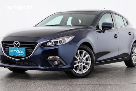 Blue 2015 Mazda 3 Hatchback Touring