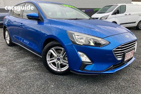 Blue 2019 Ford Focus Hatchback Trend