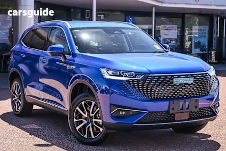 Blue 2024 GWM Haval H6 Wagon Ultra Hybrid