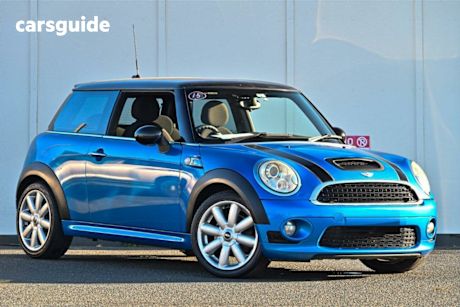 Blue 2007 Mini Cooper Hatchback S
