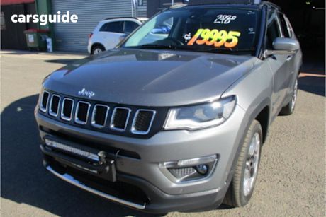 Grey 2020 Jeep Compass Wagon Limited (awd)