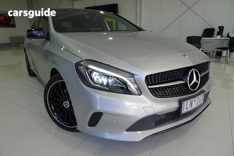 Silver 2018 Mercedes-Benz A180 Hatchback