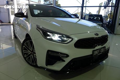 White 2020 Kia Cerato Sedan GT Safety Pack