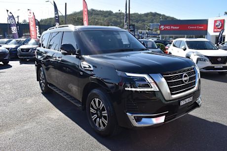 Black 2022 Nissan Patrol Wagon TI-L (4X4)