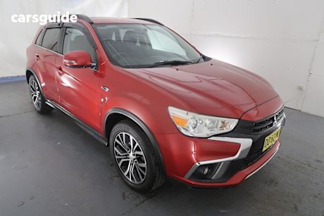 Red 2018 Mitsubishi ASX Wagon LS (2WD)