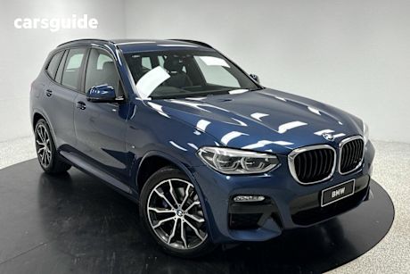 Blue 2019 BMW X3 Wagon Xdrive 30I