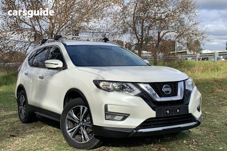 White 2021 Nissan X-Trail Wagon ST-L 7 Seat (2WD)