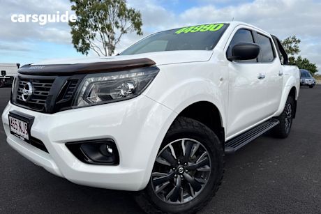 White 2020 Nissan Navara Dual Cab Pick-up ST (4X4)