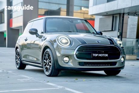 Grey 2018 Mini Cooper Hatchback 3D Hatch