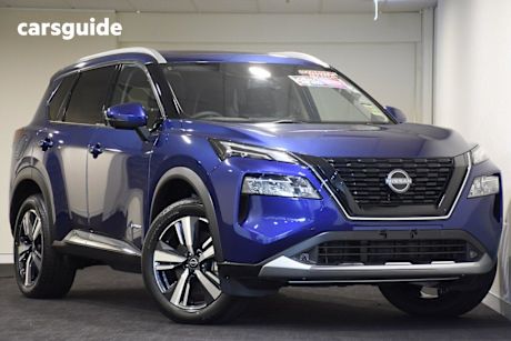 Blue 2024 Nissan X-Trail Wagon TI (4WD) E-Power (hybrid)