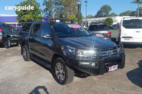 Grey 2017 Toyota Hilux Dual Cab Utility SR5 (4X4)