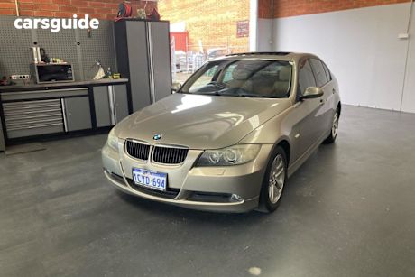 Brown 2008 BMW E46 Sedan 20d E90 07 UPGRADE