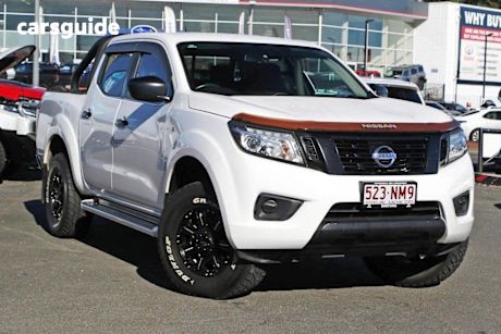 White 2017 Nissan Navara Dual Cab Utility SL (4X4)