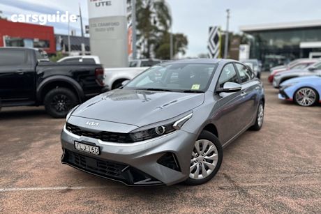 Grey 2024 Kia Cerato Hatchback S