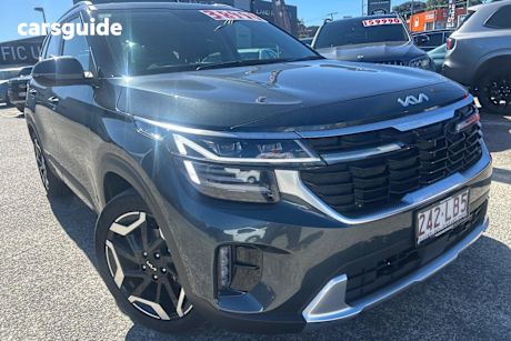 Grey 2024 Kia Seltos Wagon GT-Line (fwd) (sunroof)
