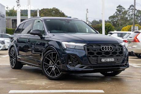 Blue 2025 Audi Q7 Wagon 55 Tfsi S Line Quattro Mhev