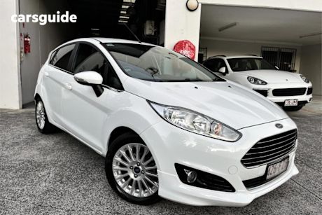 White 2015 Ford Fiesta Hatchback Sport