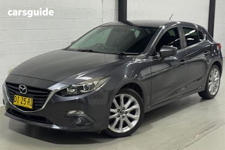 Grey 2014 Mazda 3 Hatchback SP25