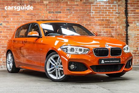 Orange 2016 BMW 125I Hatchback M Sport