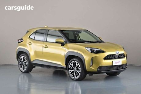 Yellow 2022 Toyota Yaris Cross Wagon Urban Hybrid