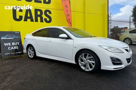 White 2012 Mazda Mazda6 Hatch