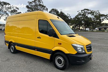 Yellow 2018 Mercedes-Benz Sprinter Commercial 313CDI Low Roof MWB 7G-Tronic