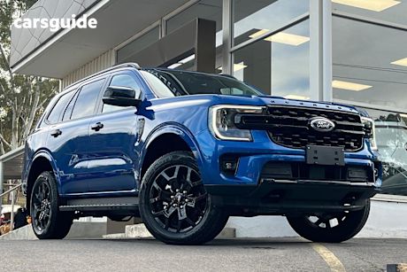 Blue 2024 Ford Everest Wagon Sport (rwd)