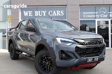 Grey 2024 Isuzu D-MAX Crew Cab Utility Blade
