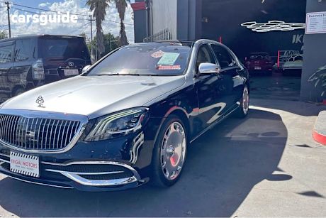 Black 2019 Mercedes-Benz S560 Saloon