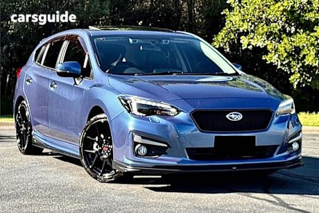Blue 2017 Subaru Impreza Hatchback 2.0I-S (awd)