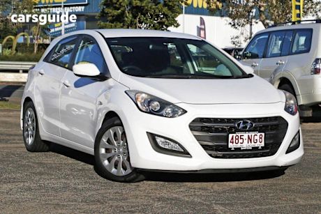 White 2017 Hyundai I30 Hatchback Active