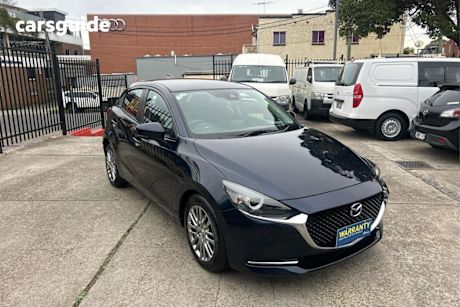 Blue 2021 Mazda 2 Hatchback G15 Evolve
