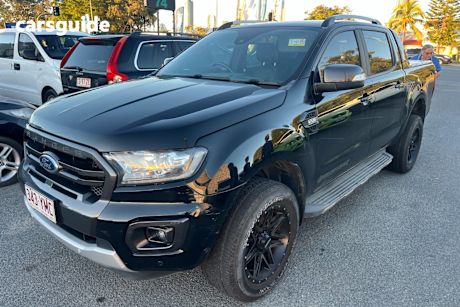 Black 2018 Ford Ranger Double Cab Pick Up Wildtrak 3.2 (4X4)
