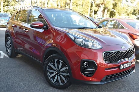 Red 2017 Kia Sportage Wagon SLI (fwd)
