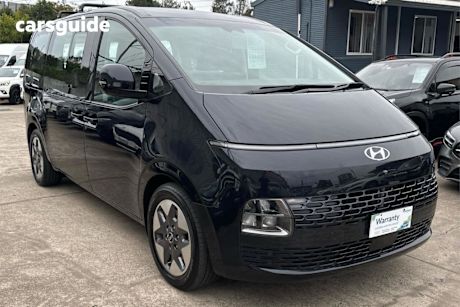Blue 2021 Hyundai Staria Wagon Highlander