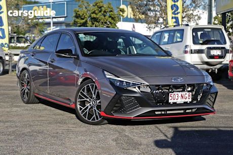 Grey 2022 Hyundai I30 Sedan N Premium With Sunroof