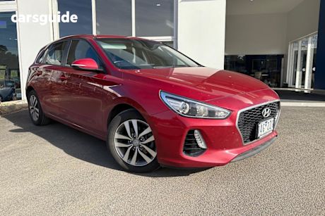 Red 2019 Hyundai I30 Hatchback Active