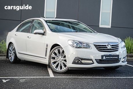White 2015 Holden Calais Sedan V