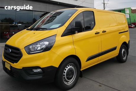 Yellow 2019 Ford Transit Custom Van 340S (swb)