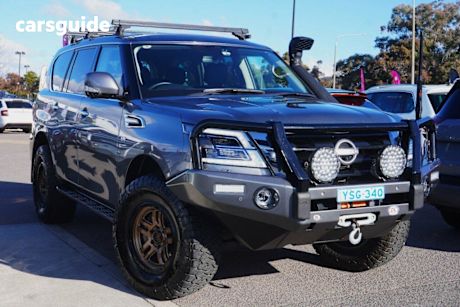 Grey 2022 Nissan Patrol Wagon TI (4X4)