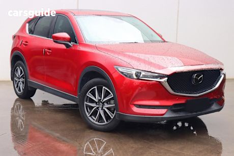 Red 2017 Mazda CX-5 Wagon Akera (4X4)