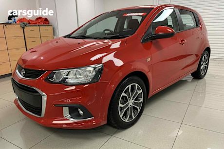 Red 2017 Holden Barina Hatchback LS
